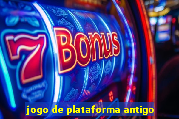 jogo de plataforma antigo